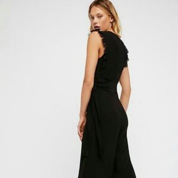 FREE PEOPLE Cem Black Jumpsuit - Picture 2 of 8